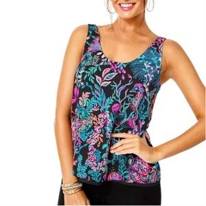 Lilly Pulitzer Florin Reversible Scoop Neck Tank Top